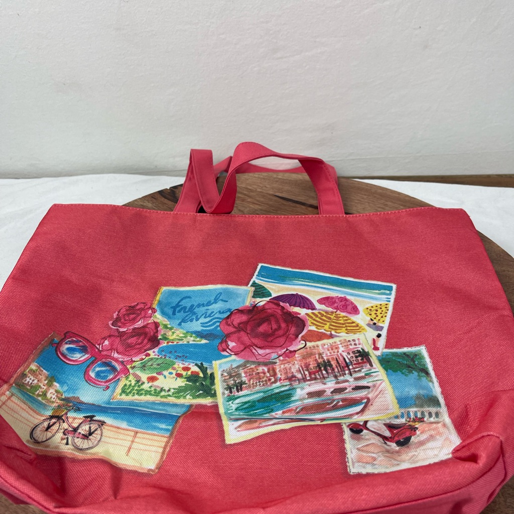 Lancme Stylish Pink Tote Bag
